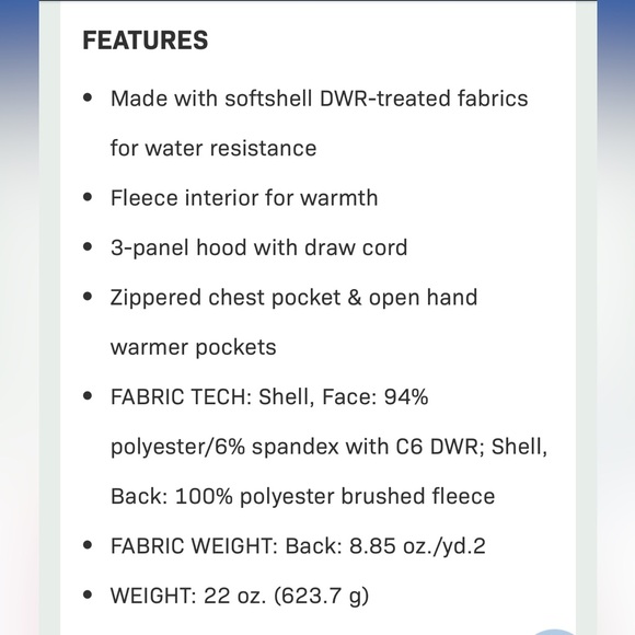 NEW Simms Rogue fleece lined Hoody Raven softshell jacket - Picture 4 of 7